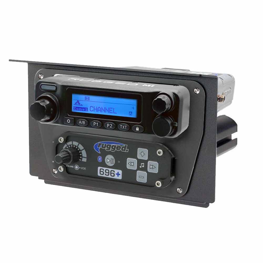 Polaris RZR XP 1000 Complete Communication Kit with Bluetooth Intercom and 2-Way Radio - STX Stereo / M1 VHF Business Band