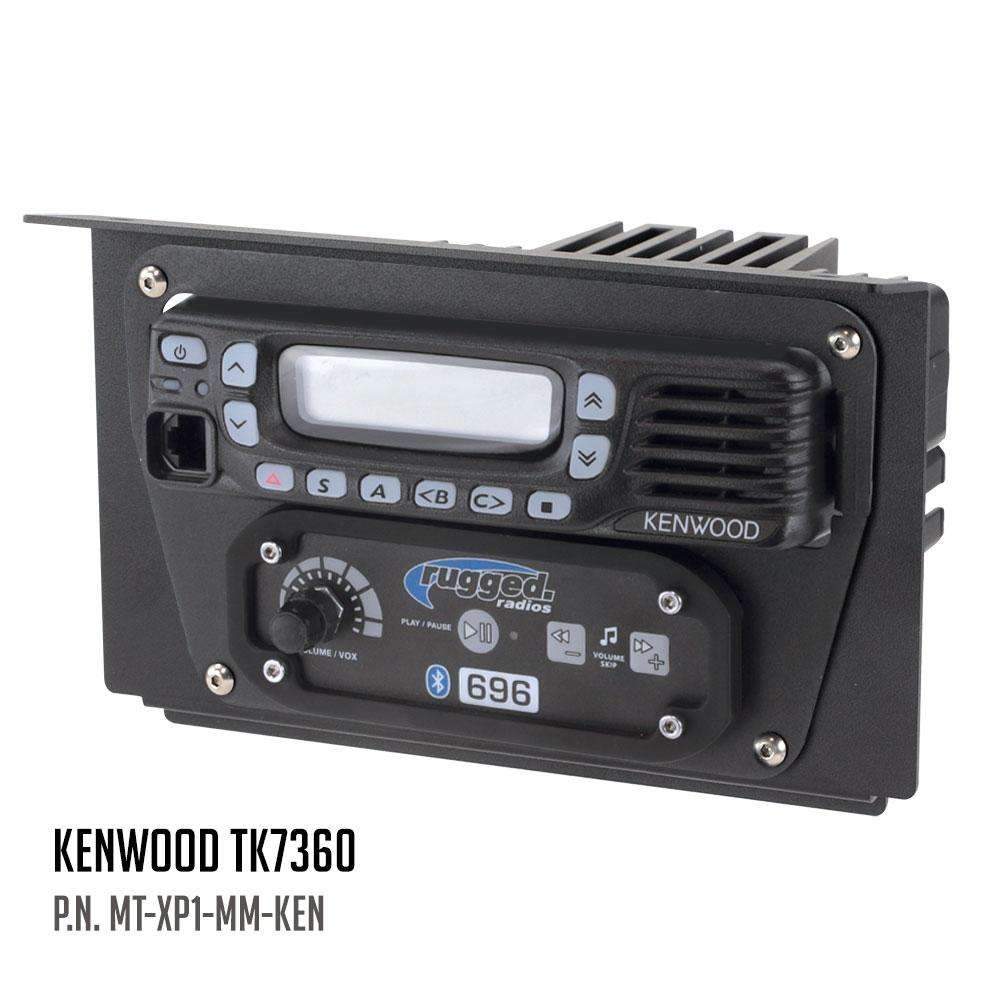 Polaris XP1 Mount Kit for Rugged Radios and Intercom - Rugged M1/G1/G4/RM45/RM60/GMR45 with Switch Holes