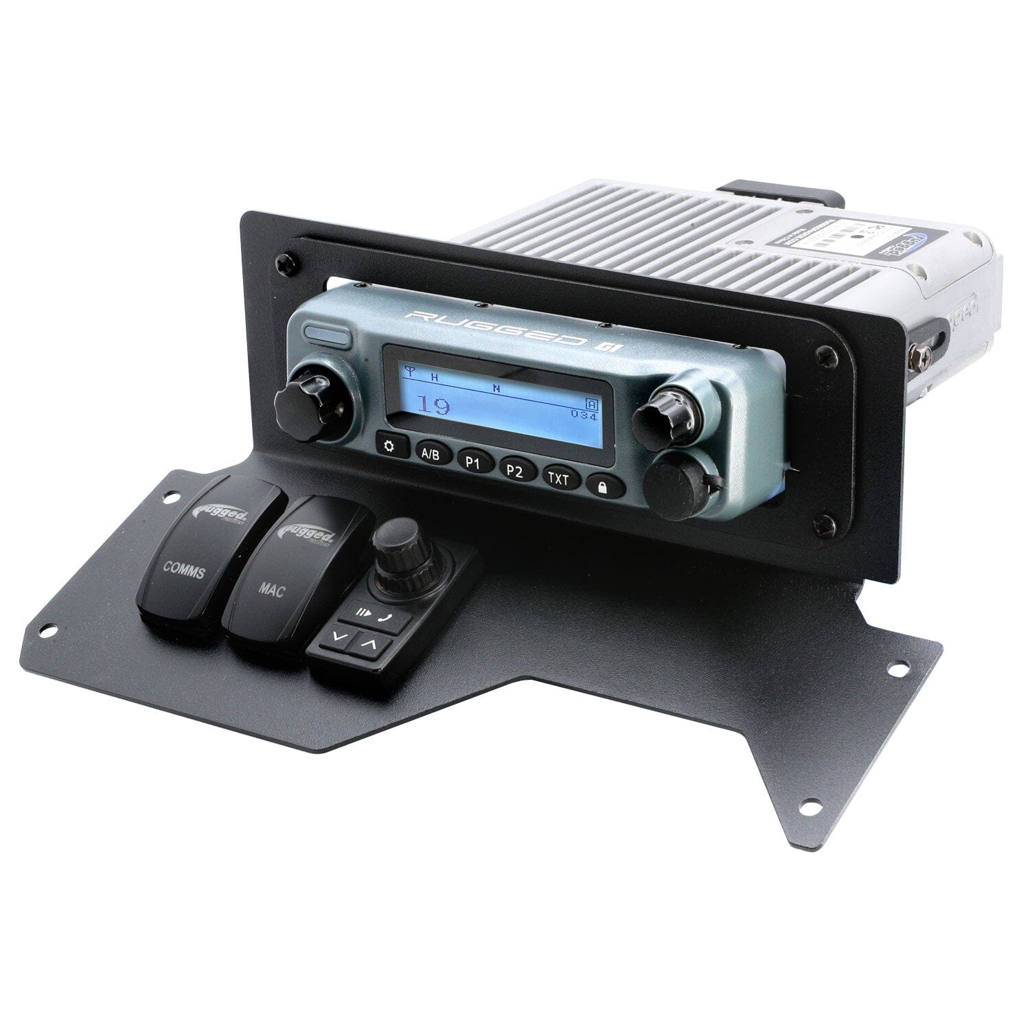Polaris Xpedition Complete Communication Kit with Bluetooth Intercom and 2-Way Radio - 696 PLUS Remote Head Intercom / M1 VHF Business Band