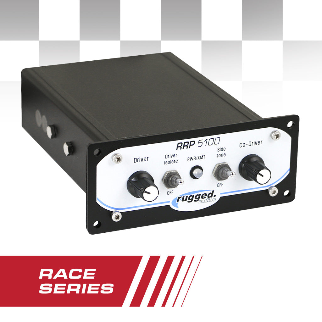 RRP5100 PRO - Race Series Panel Mount Intercom - With DSP Chips