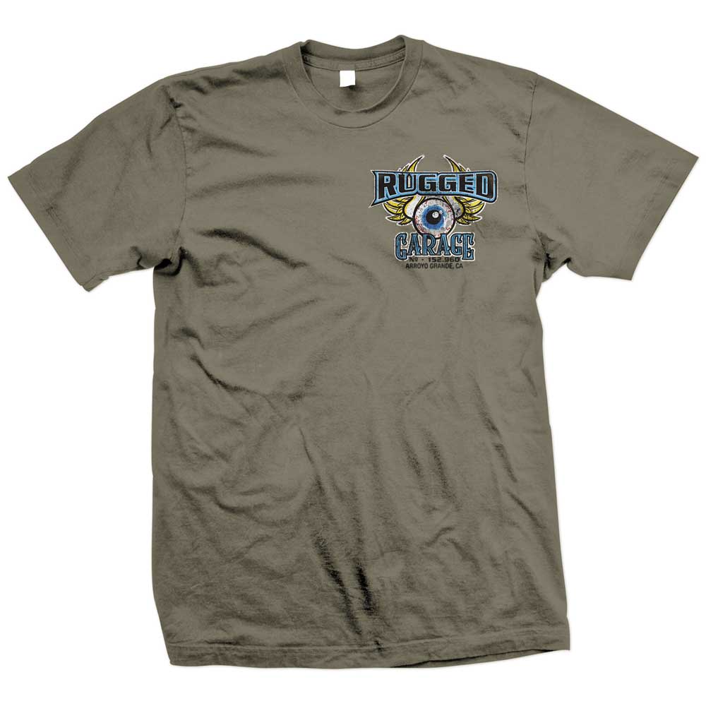 Rugged Radios GARAGE T-Shirt - Grey - Extra Large