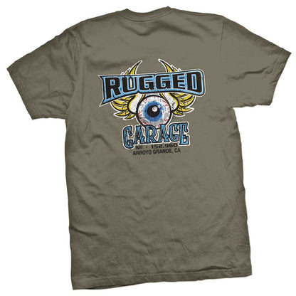 Rugged Radios GARAGE T-Shirt - Grey - Extra Large
