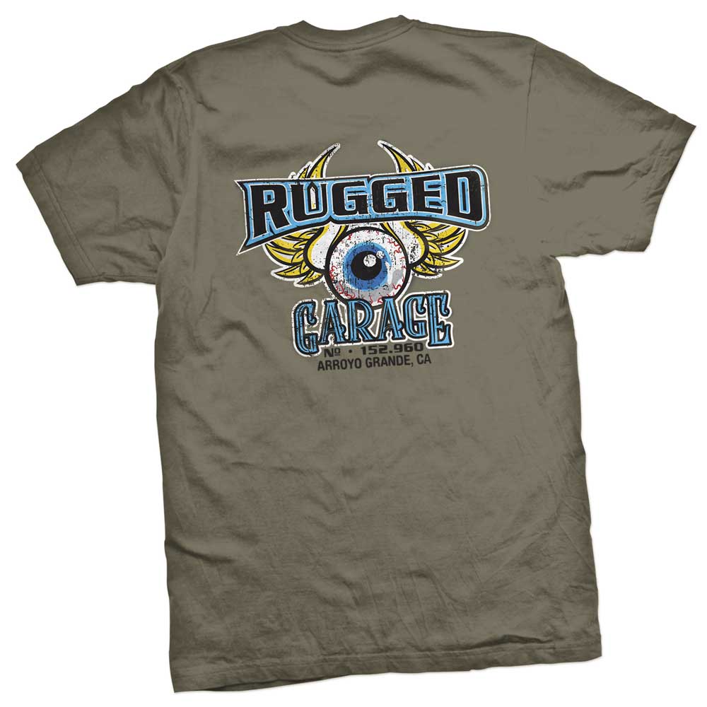 Rugged Radios GARAGE T-Shirt - Grey - XX Large