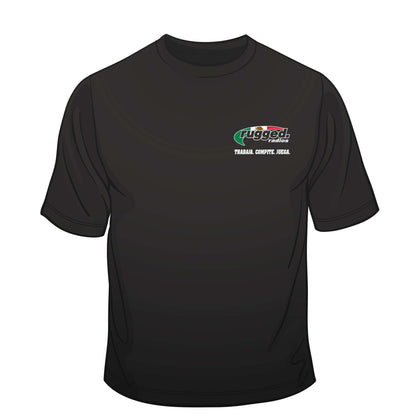 Rugged Radios MEXICAN FLAG T-Shirt - Black - XXL