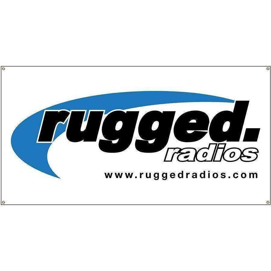 Rugged Radios Race Banners - Available In Different Sizes - 2  x 4  Banner