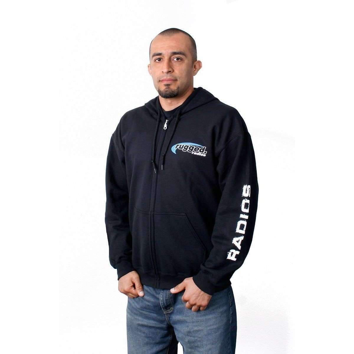 Rugged Radios Zip-Up Hoodie - XXXL