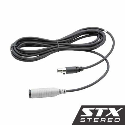 STX STEREO Straight Cable to Intercom (Select Length) - 16  Feet