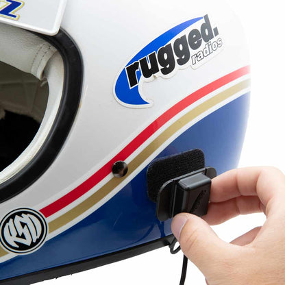 SUPER SPORT Wired Helmet Kit with Alpha Audio Speakers and Mic