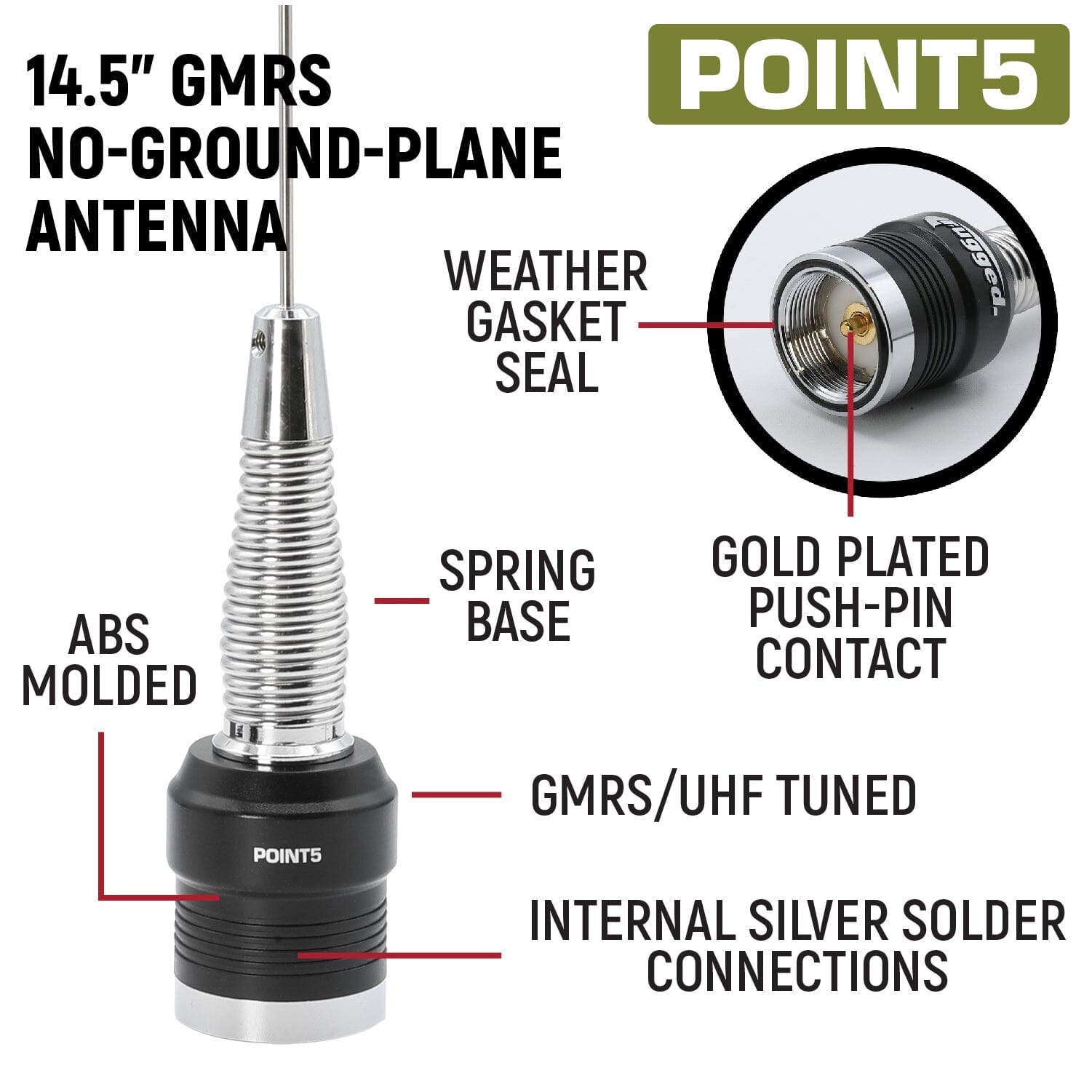 Toyota Tundra Two-Way GMRS Mobile Radio Kit - Rambler G4