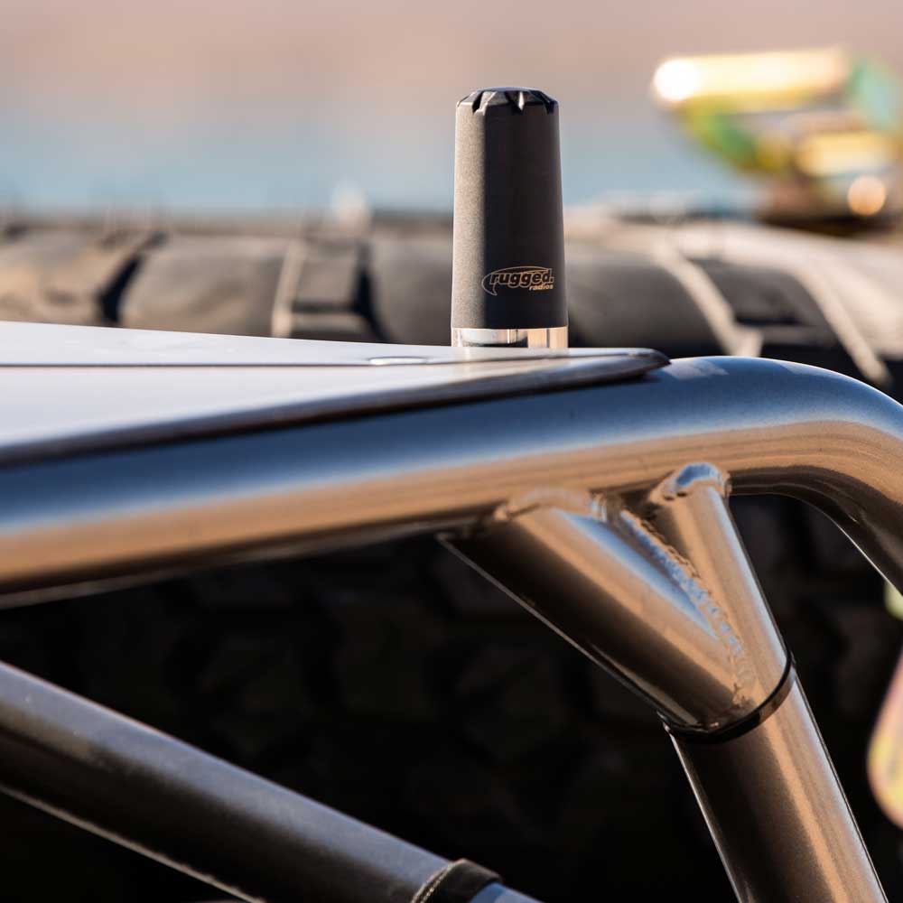 Stealth Tuned Low Profile Antenna for VHF - Ground Plane